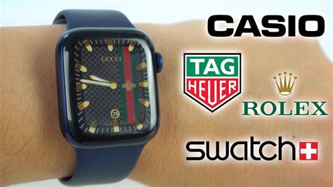 caratulas de rolex para apple watch|Personaliza tu Apple Watch como Rolex, Casio, Gucci ⌚️.